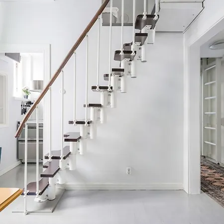 Design District Loft For 6 Kruununhaka Travellers 헬싱키