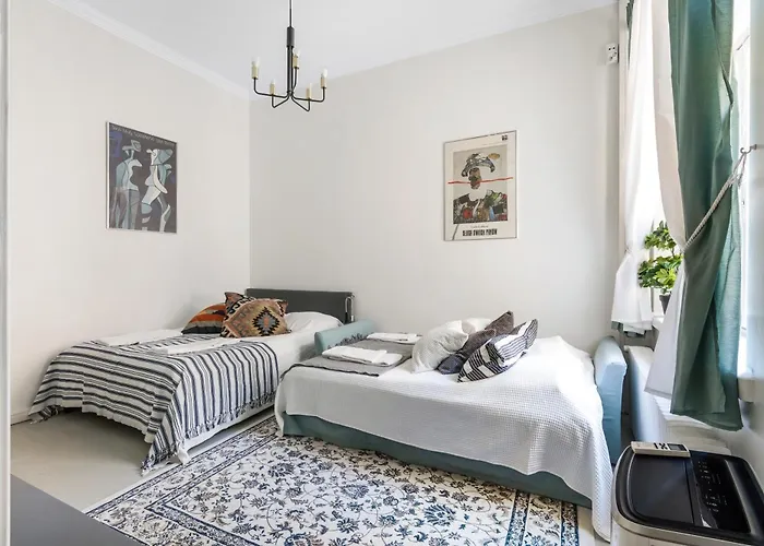 Design District Loft For 6 Kruununhaka Travellers Lägenhet *